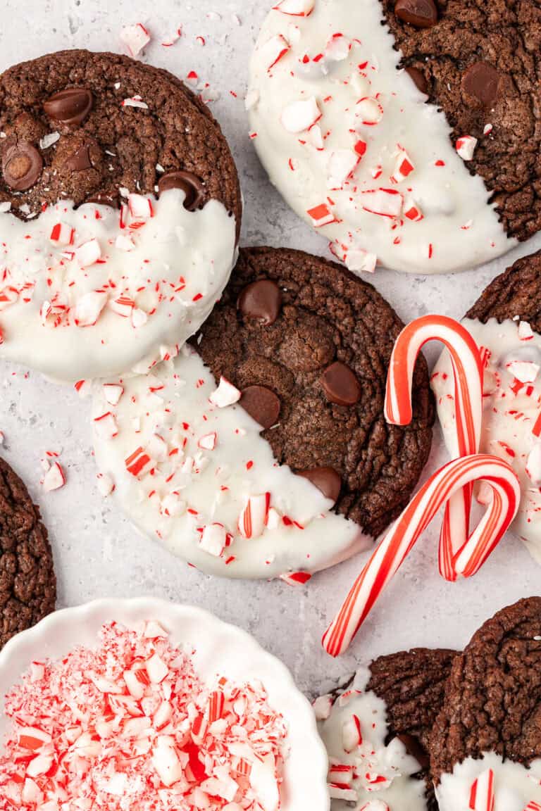 Peppermint Bark Cookies