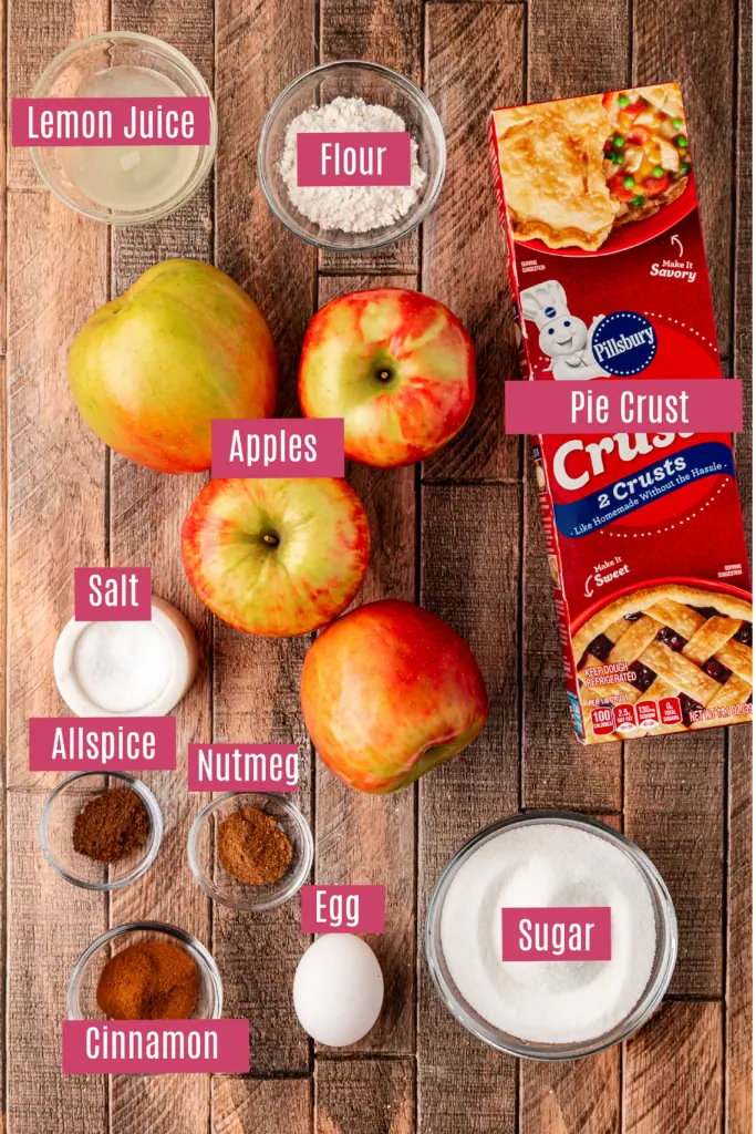 apple pie ingredients