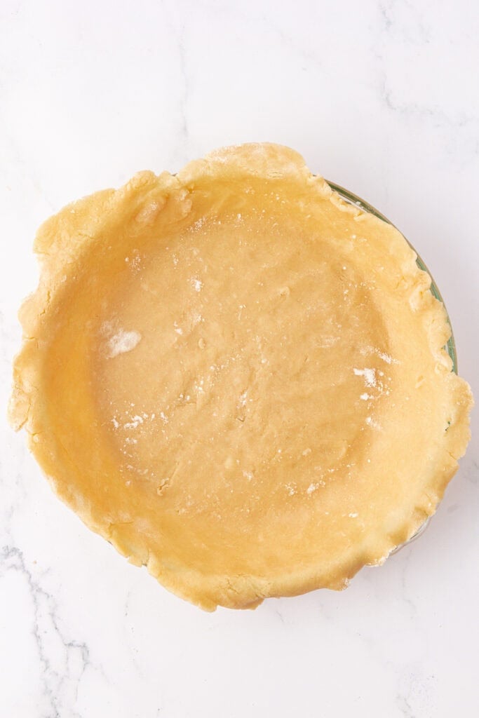 pie crust in a pie plate