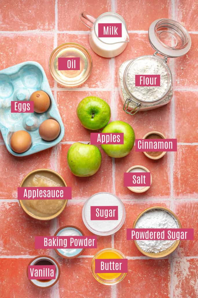 applesauce fritters ingredients