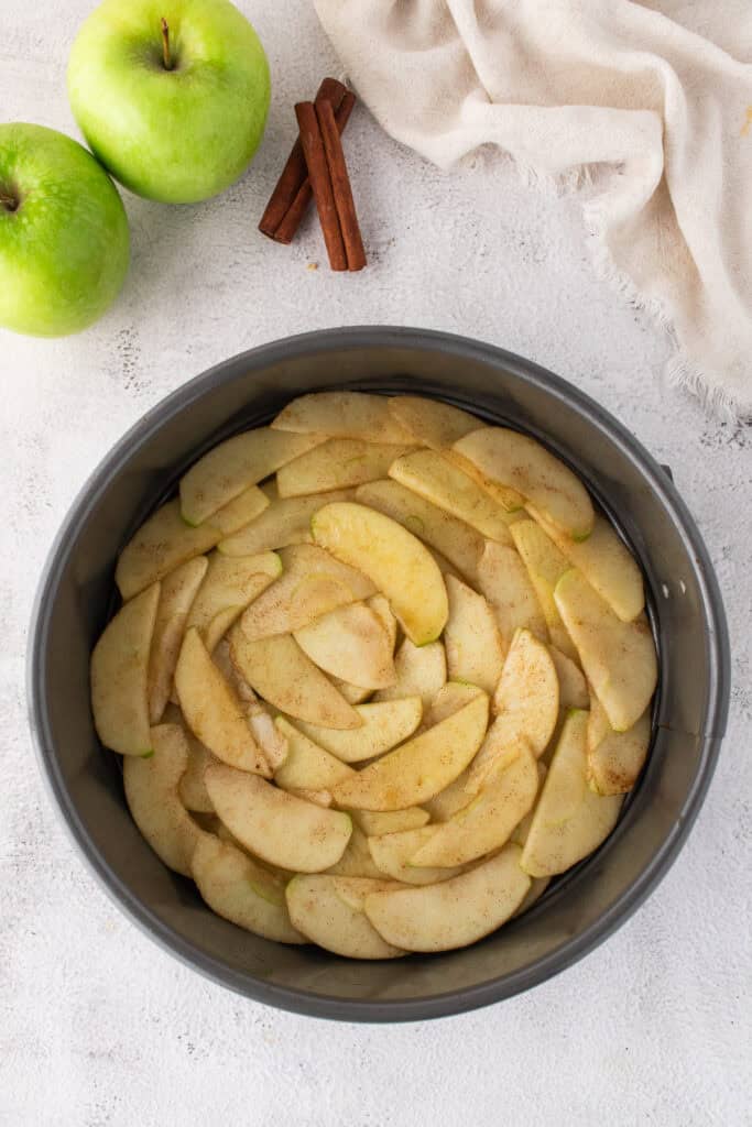 Apple Upside-Down Cake - Boston Girl Bakes