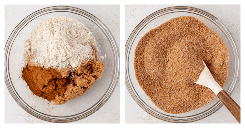 cinnamon filling in a bowl