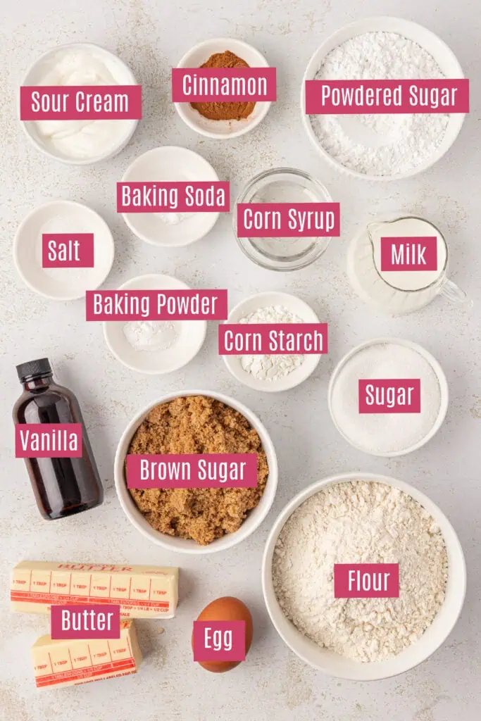 brown sugar pop tart cookie ingredients