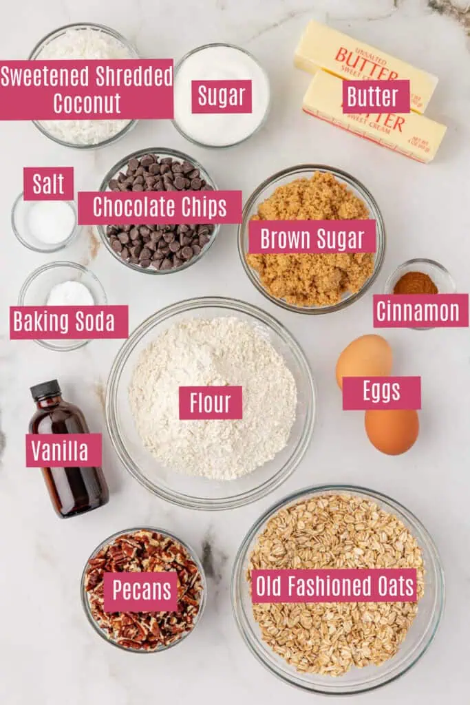 cowboy cookies ingredients