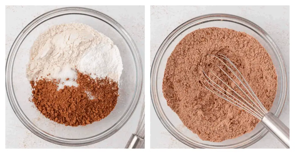 dry ingredients in a bowl