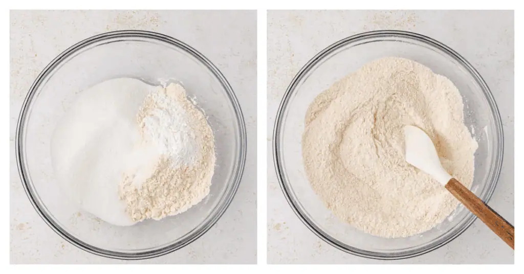 dry ingredients in a bowl