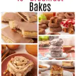 fall breakfast bakes photo collage