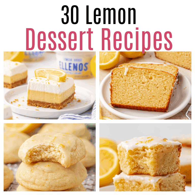 30 Lemon Desserts