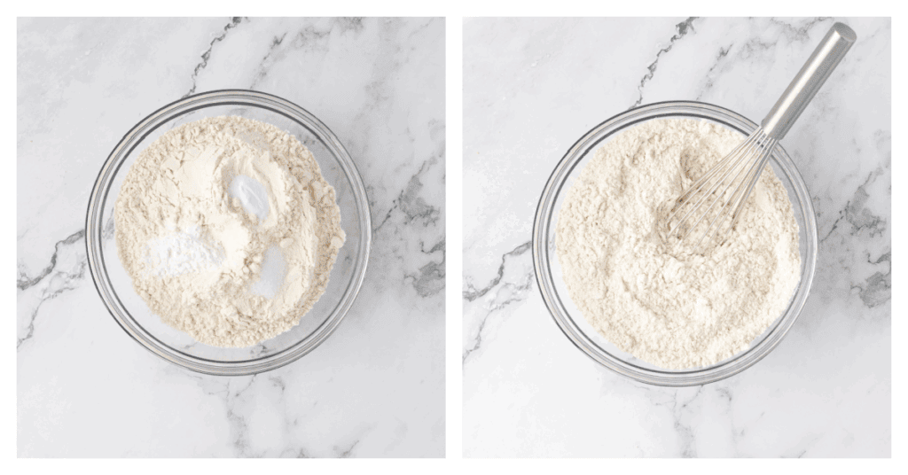 dry ingredients in a bowl