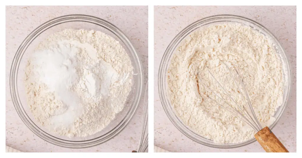 dry ingredients in a bowl