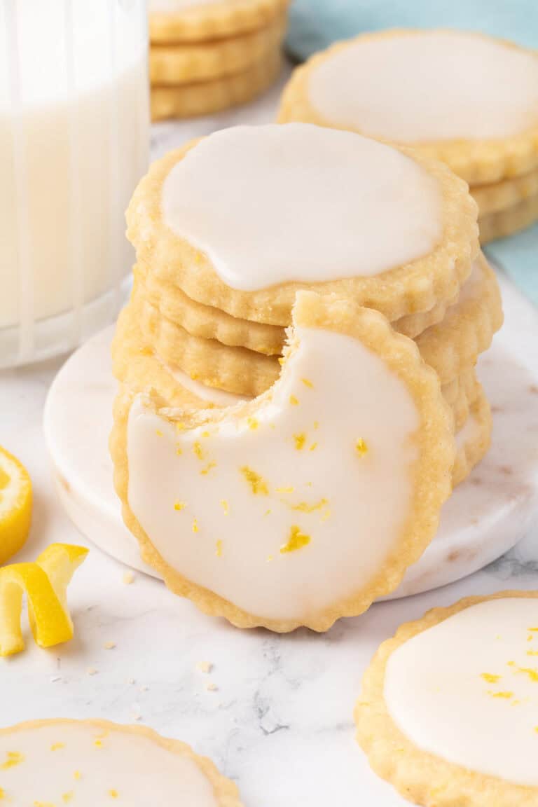 Lemon Shortbread Cookies
