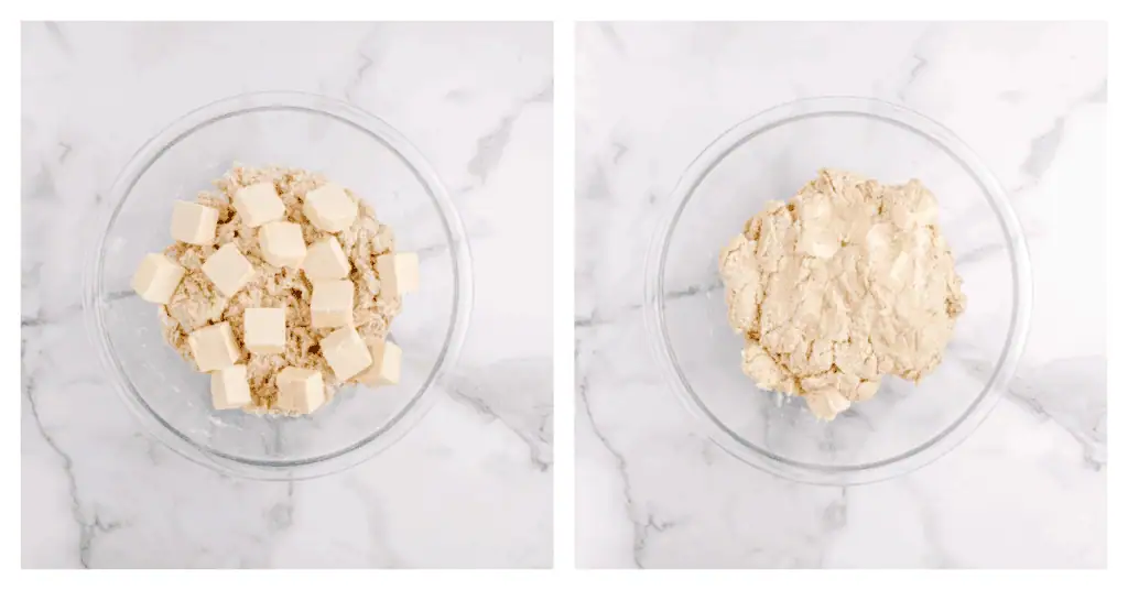 butter added to croissant dough