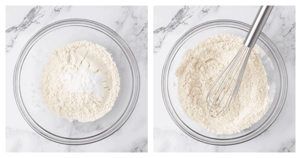dry ingredients in a bowl