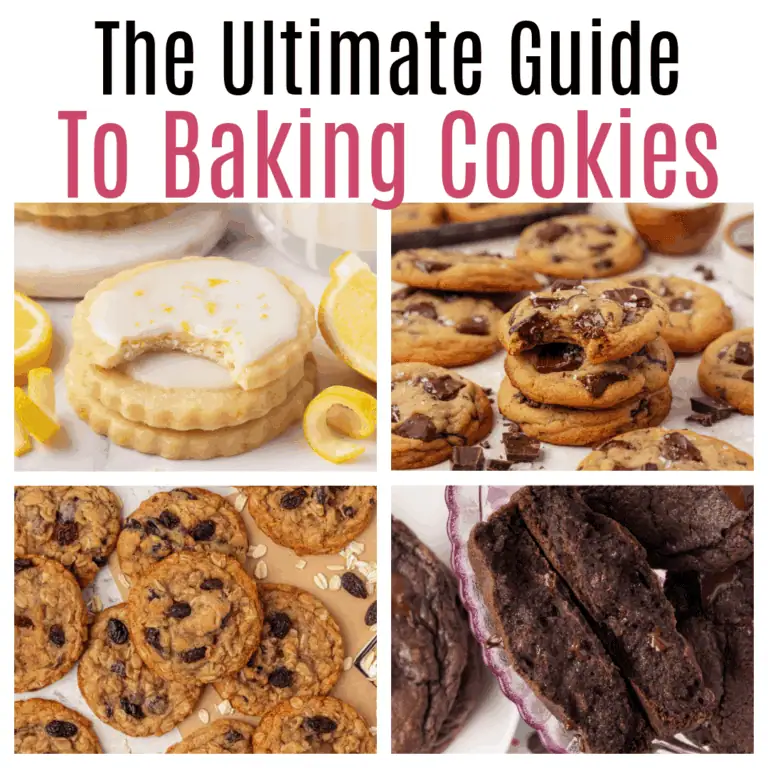 ultimate guide to baking cookies photo collage