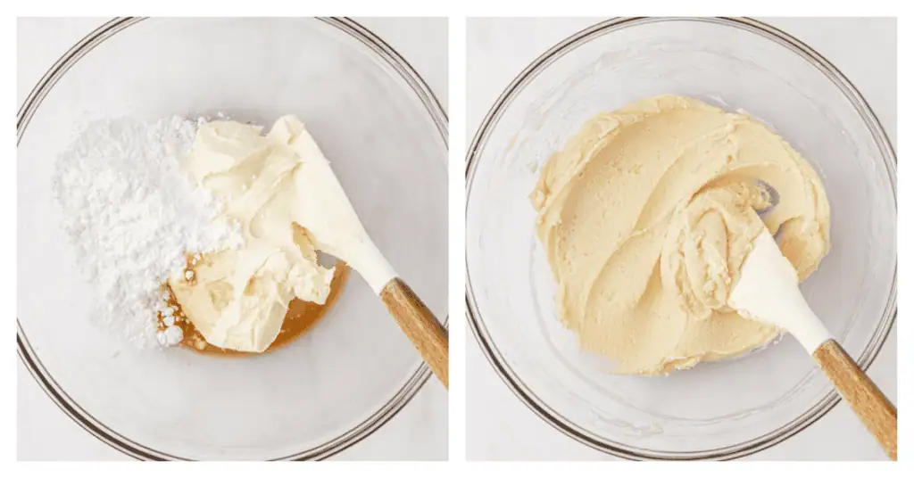 mascarpone mixture mixed together
