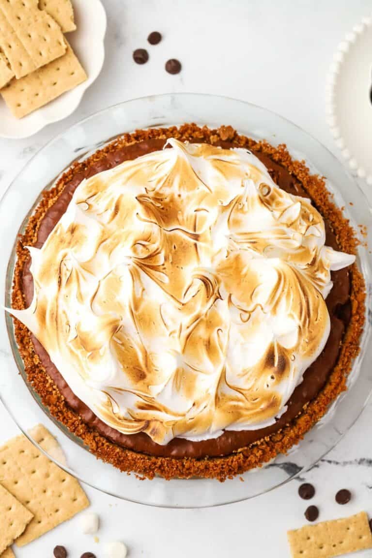 S’mores Brownie Pie