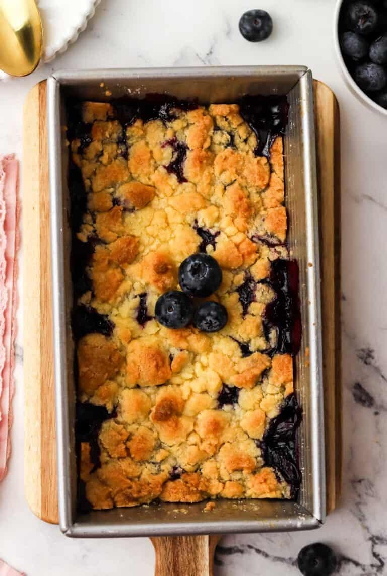 Mini Blueberry Crumble