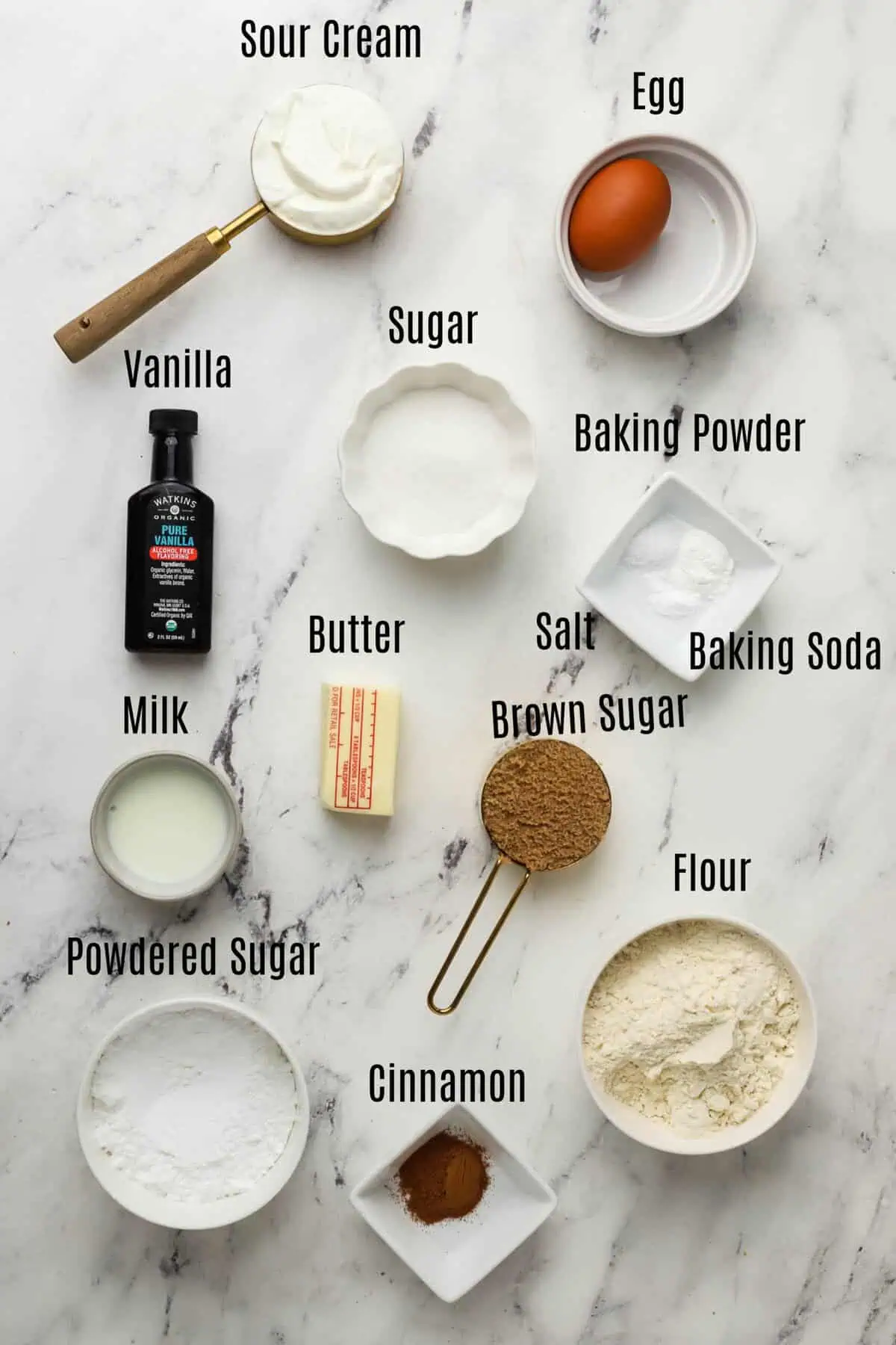mini coffee cake ingredients
