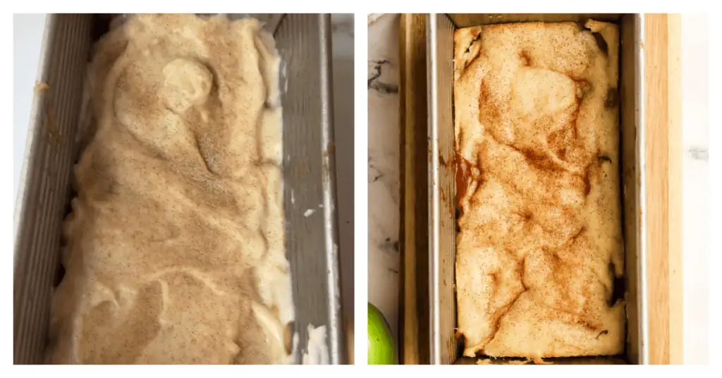 apple cobbler baked