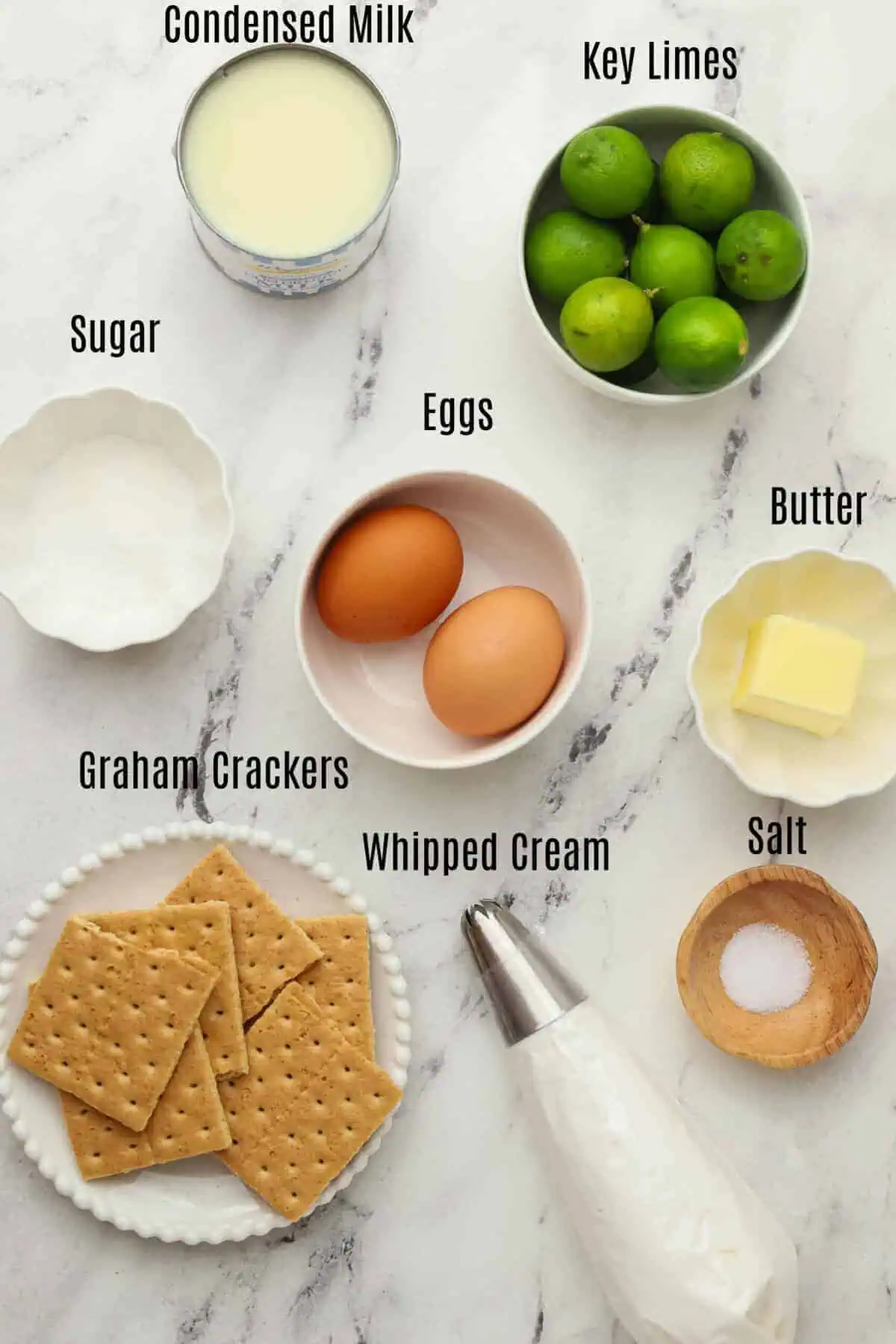 small batch key lime pie ingredients