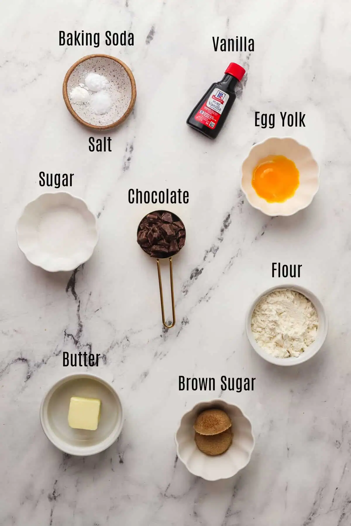 single serve chocolate chip cookies ingredients